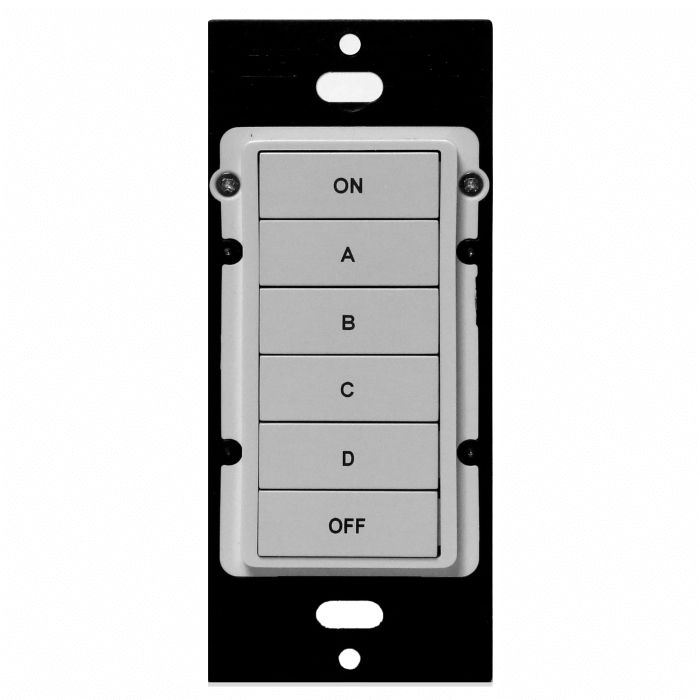 HAI - HLCK6: Keypad Controller, Wall Mount, 6-Button