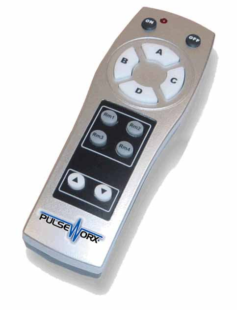 PulseWorx IRR-2: IR Remote - Handheld Remote Controller for KPC-6, 75ft Range